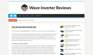 Waveinverterreviews.com thumbnail
