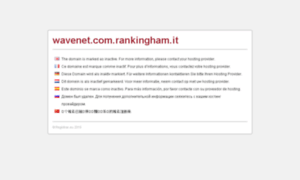 Wavenet.com.rankingham.it thumbnail