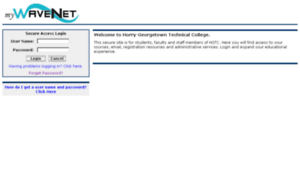 Wavenet.hgtc.edu thumbnail