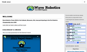 Waverobotics.com thumbnail