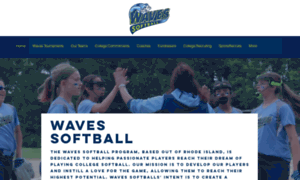 Wavessoftball.com thumbnail