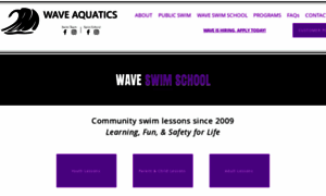 Waveswimschool.com thumbnail