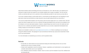 Waveworkssolutions.com thumbnail