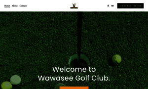 Wawaseegolfclub.com thumbnail