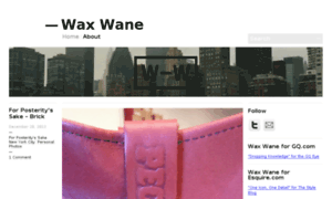 Wax-wane.com thumbnail