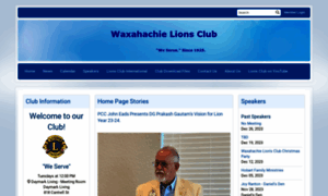 Waxahachielionsclub.org thumbnail