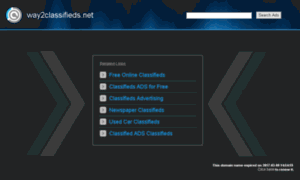 Way2classifieds.net thumbnail