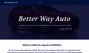 Waybetterauto.com thumbnail