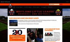 Waylandlittleleague.org thumbnail