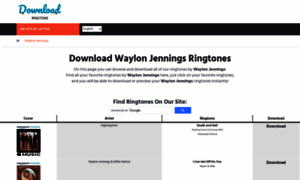 Waylonjennings.download-ringtone.com thumbnail