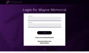 Wayne.myshiftwizard.com thumbnail