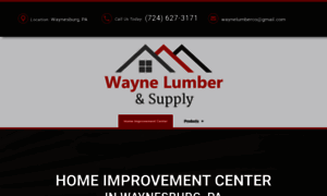 Waynelumbercompany.com thumbnail