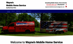 Waynesmobilehomeservice.com thumbnail