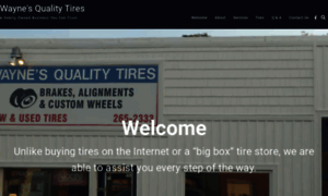 Waynesqualitytires.com thumbnail