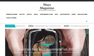 Ways-magazine.fr thumbnail