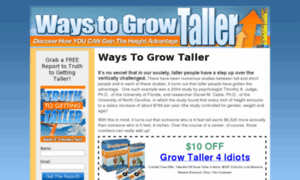 Ways-to-grow-taller.com thumbnail