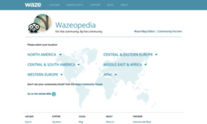 Wazeopedia.waze.com thumbnail