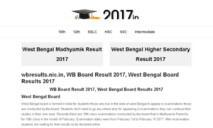 Wb.resultsnic2017.in thumbnail