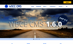 Wbce-cms.org thumbnail