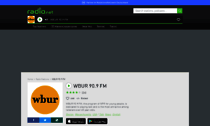 Wbur.radio.net thumbnail