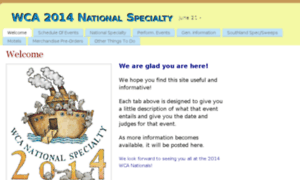 Wca2014nationalspecialty.com thumbnail