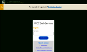 Wcc-self-service.yccd.edu thumbnail