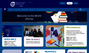 Wcedeportal.co.za thumbnail