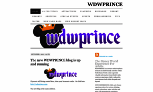 Wdwprince.wordpress.com thumbnail