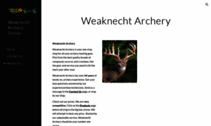 Weaknechtarchery.com thumbnail