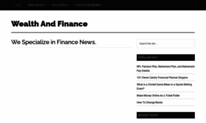 Wealthandfinance.net thumbnail