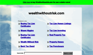 Wealthwithoutrisk.com thumbnail