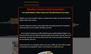 Wealthyinvestorsclub.com thumbnail