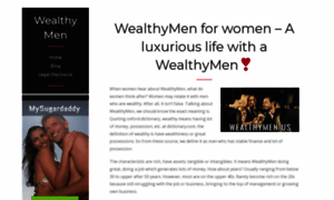 Wealthymen.us thumbnail