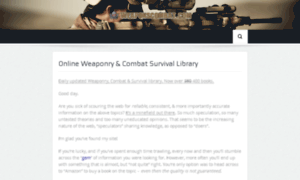 Weaponscombat.com thumbnail