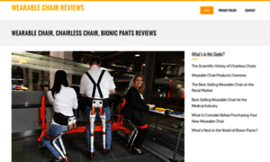 Wearable-chair-reviews.com thumbnail