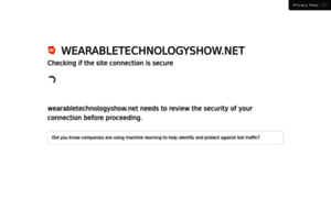 Wearabletechnologyshow.net thumbnail