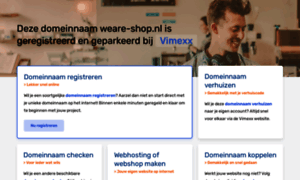 Weare-shop.nl thumbnail