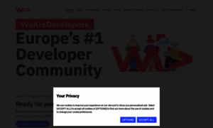 Wearedevelopers.org thumbnail