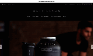 Wearehalfhuman.com thumbnail