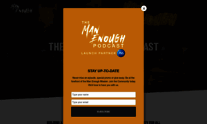 Wearemanenough.com thumbnail