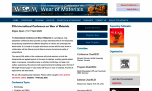 Wearofmaterialsconference.com thumbnail