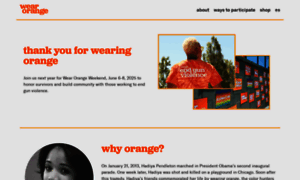 Wearorange.org thumbnail