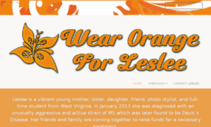 Wearorangeforleslee.com thumbnail