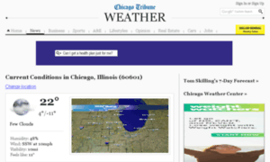Weather.chicagotribune.com thumbnail