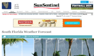 Weather.sun-sentinel.com thumbnail