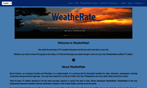 Weatherate.com thumbnail