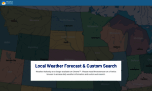 Weatherauthority.co thumbnail