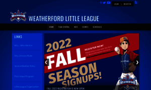 Weatherfordlittleleague.com thumbnail
