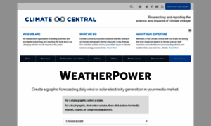 Weatherpower.climatecentral.org thumbnail