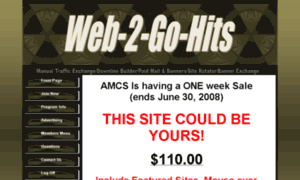 Web-2-go-hits.com thumbnail